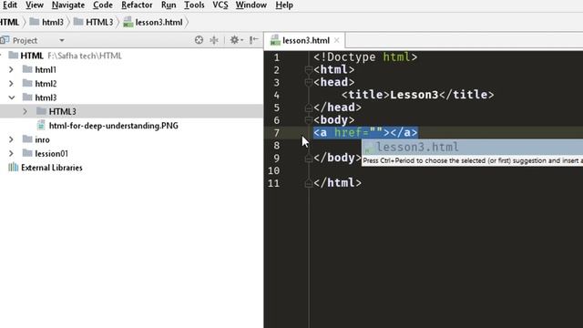 Lesson 03 Basic heading, paragraph, link, list, img, button | safhatech смотреть онлайн