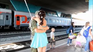 Дембель. Дождалась парня из армии. ДМБ