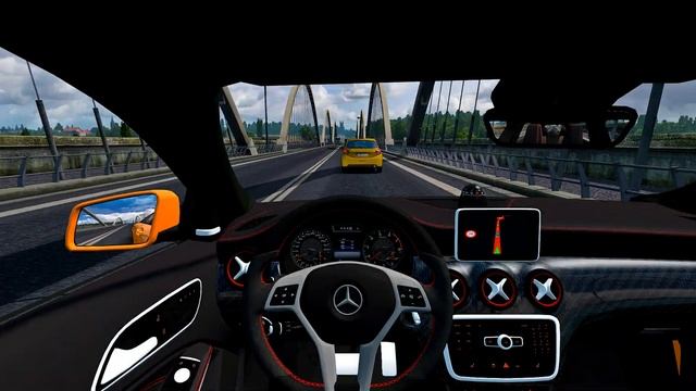Mercedes Benz A45 - Euro Truck Simulator 2 [Logitech G29] смотреть онлайн