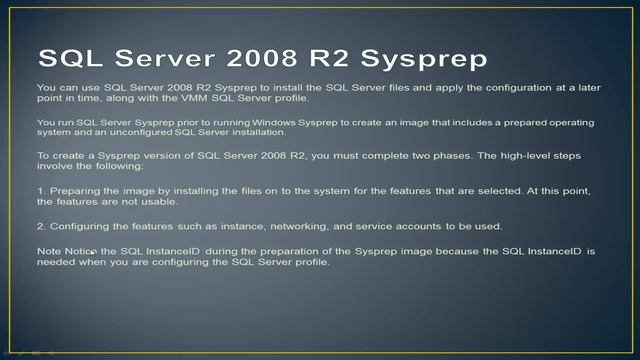 15- MCSE: Private Cloud - DAC & SQL Sysprep смотреть онлайн