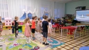 Открытое занятие в подготовительной группе