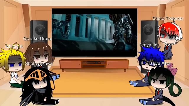 Mha/Bnha reacts to Deku as Megatron (Kidnapped au) смотреть онлайн