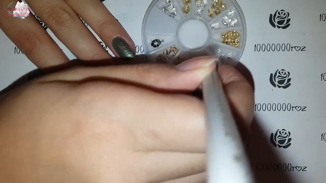 МОРСКОЙ ДИЗАЙН НОГТЕЙ с украшениями и стемпингом | 10000000roz смотреть онлайн