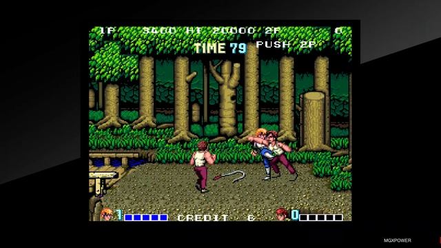 Double Dragon PS4 Arcade Archives DOUBLE DRAGON смотреть онлайн