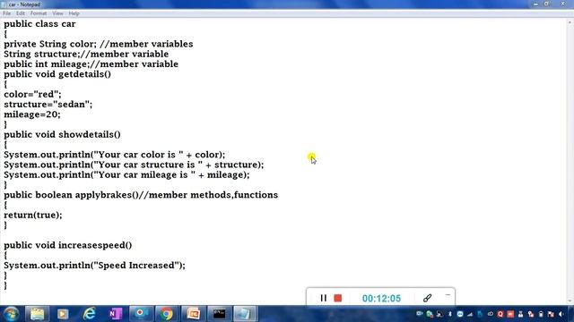 Introduction to Java Classes смотреть онлайн