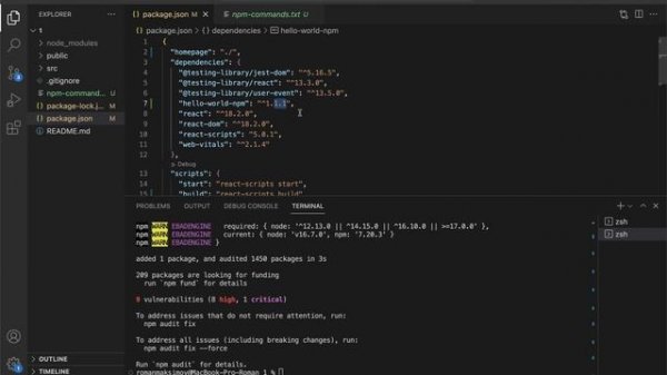 #5. React для НАЧИНАЮЩИХ (npm, npx)
