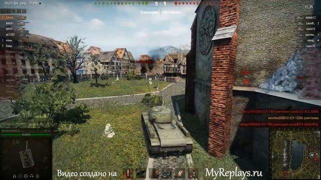 WOT: Ласвилль - КВ-1С смотреть онлайн