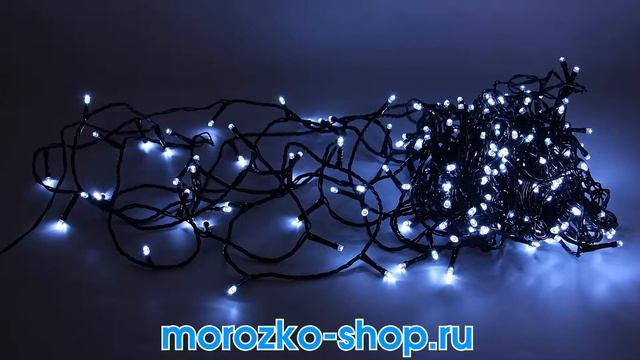 Гирлянда нить 240 холодных белых LED, уличная, контроллер, 24+5 м, Koopman Internationa AX8225040 смотреть онлайн