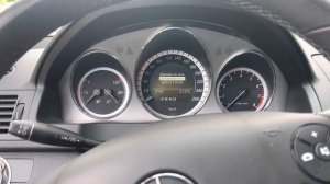 Mercedes W204 Как сбросить сервисный индикатор