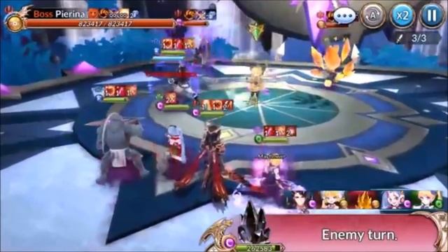 Aomine19 Knights Chronicle How to beat the Apocalypse Difficult Dungeon Advent Pierina смотреть онлайн