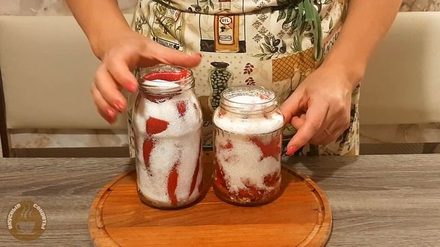 Маринованный острый перец на зиму в уксусе без стерилизации. Так просто вы еще не готовили! смотреть онлайн