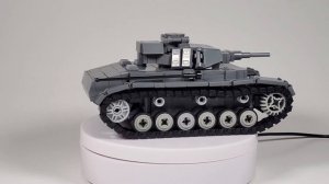 Building the Panzer III J in LEGO