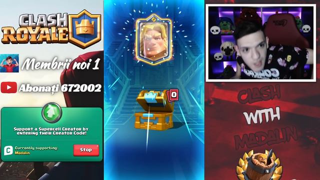 CAMPIONI din Crown Chest, CUM E POSIBIL? *m-am speriat* Clash Royale смотреть онлайн