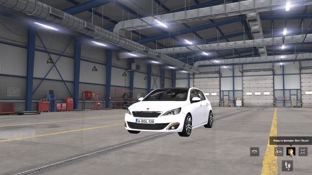 Peugeot 308-American Truck Simulator (Mod #4) смотреть онлайн