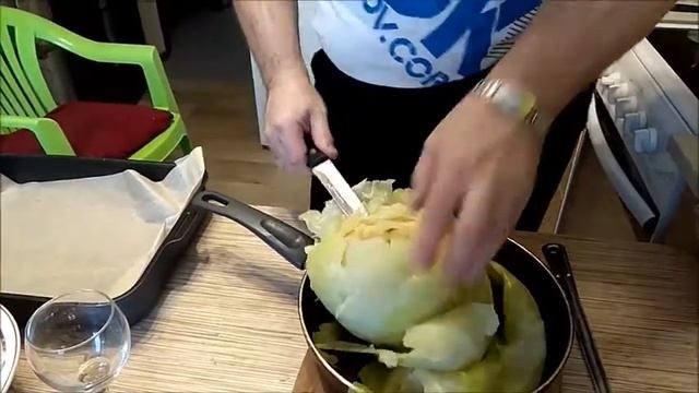 Фаршированный кочан капусты. смотреть онлайн
