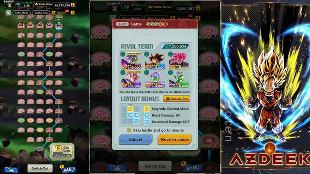 (Dragon Ball Legends) TOP SEASON 46 FULL WALKTHROUGH PART 1 смотреть онлайн