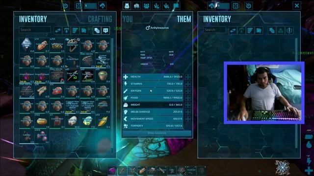 Tamed A Pretty Ankylosaurus ARK PC.