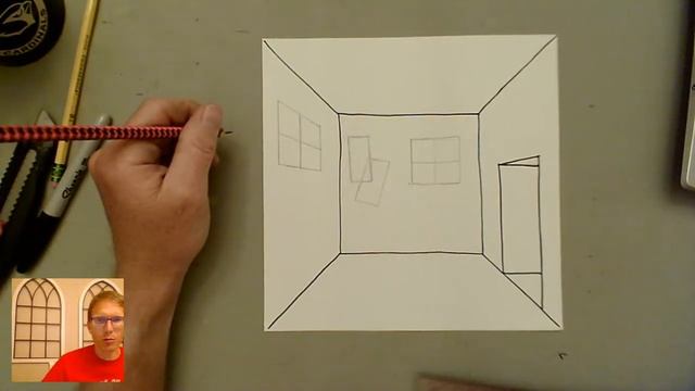 1-point Perspective - "Empty" Room смотреть онлайн
