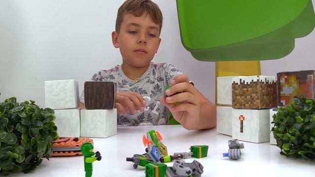 Новый сборник видео - Эндермен против Стива Майнкрафт Лего! – Minecraft онлайн игры для мальчиков. смотреть онлайн