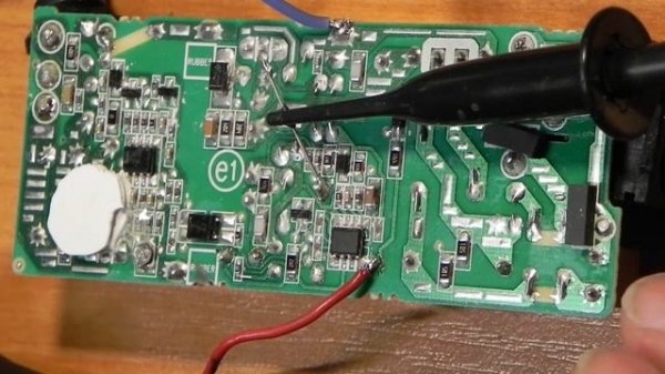 Ремонт блока питания ноутбука, проверка шим контроллера. Power supply repair, PWM controller check.