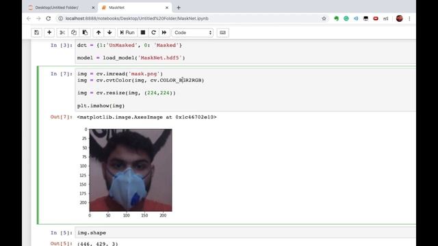 Face Mask Detection using MobileNet | Predict Images | AI Project | смотреть онлайн