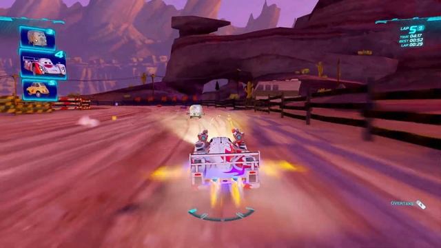 Cars 2 The Video Game | Shu Todoroki - Battle Race (Machine Guns) | Radiator Sprint 9 Laps смотреть онлайн