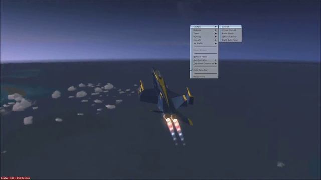 How to Fly a Fighter Jet in Flight Simulator X (Advanced Tutorial) смотреть онлайн