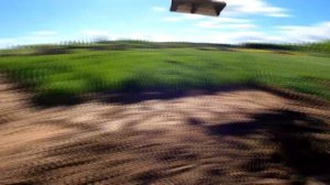 Работа с планировочным ковшом. Экскаватор САТ 315