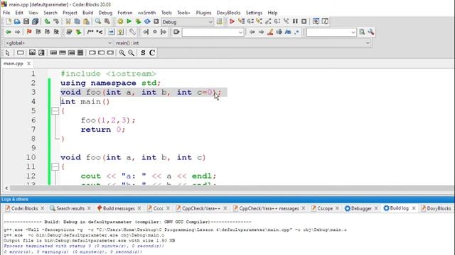 HINDI C++ TUTORIAL | DEFAULT ARGUMENT PARAMETER IN C++ FUNCTION смотреть онлайн