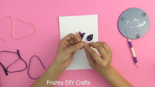 Tulip flower, how to make Flower, paper Quilling, how to make paper Flowers, quilling art, flowerdi смотреть онлайн