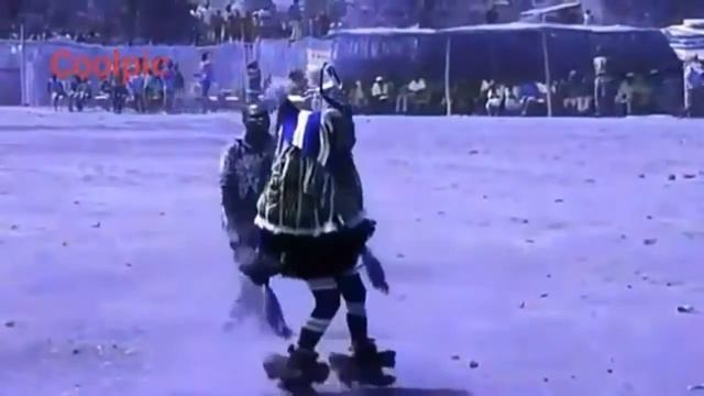 zaouli dance with Kembali trans music with zaouli dance.african dance смотреть онлайн