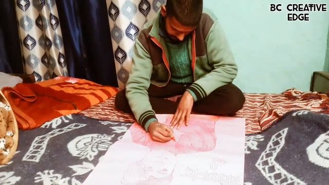 Swami Vivekanand ji Drawing || Swami Vivekananda Sketch || BC CREATIVE EDGE || BHISHAM CHAUHAN смотреть онлайн