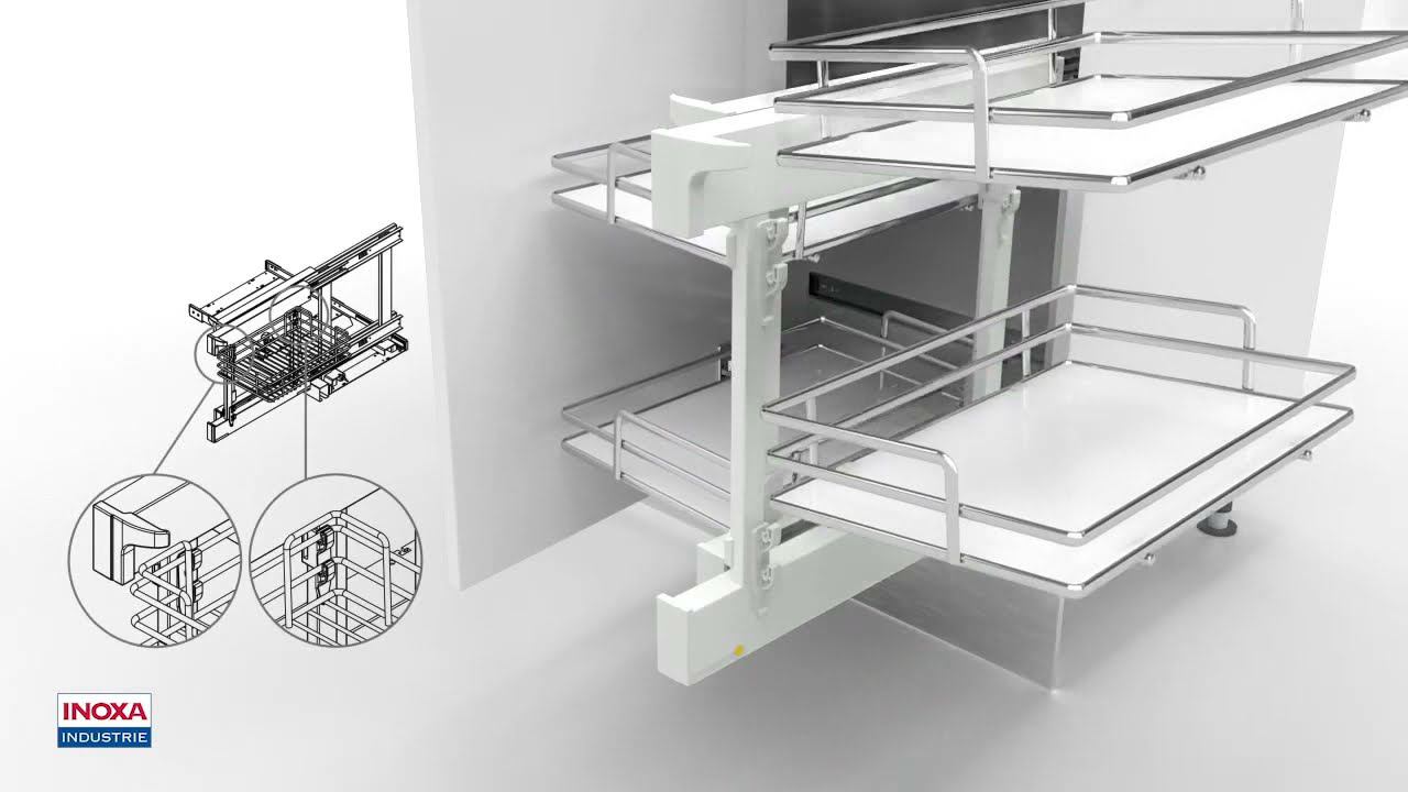 Inoxa - Угловой механизм Inoxa Compact 839 смотреть онлайн
