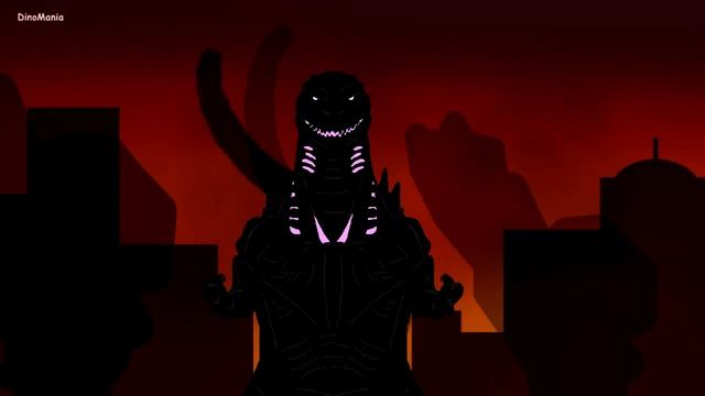 Legendary Godzilla vs Shin Godzilla | DinoMania - Godzilla Cartoons (2019) смотреть онлайн