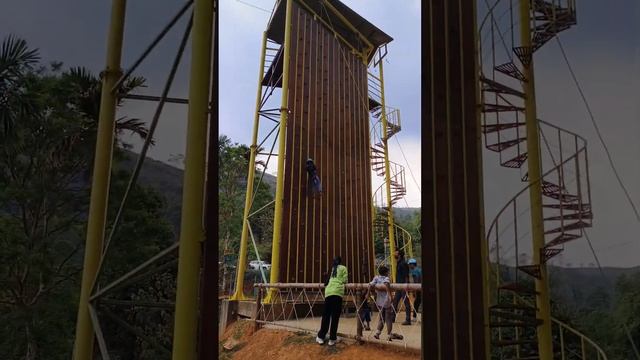 First zip line experience ??|fam||wayanad|❤️ смотреть онлайн