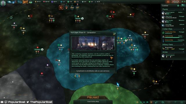 Renewable Populous Collective - Stellaris Slavery & AI run - Part 06 - Bad romance смотреть онлайн