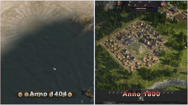 Anno 1800 VS Anno 1404