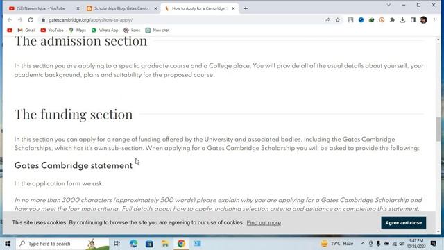 Gates Cambridge University Scholarships 2024 25 in UK Fully Funded for international students смотреть онлайн