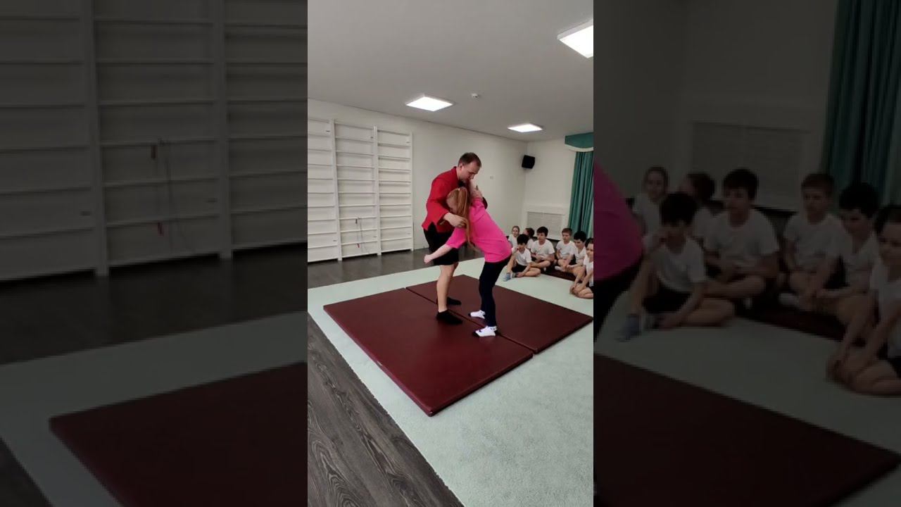 Занятия по самбо в школе "Согласие" смотреть онлайн