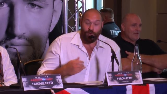 TYSON FURY: Why Don't You TRASH TALK Joseph Parker? | Both Boxers Hug It Out!