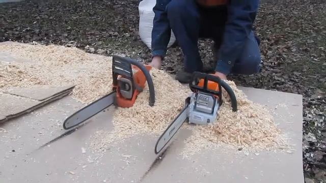 STIL VS Husqvarna Штиль MS 180 против Хускварна 236 ТЕСТ ДРАЙВ смотреть онлайн