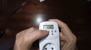 Розетка с таймером недельная