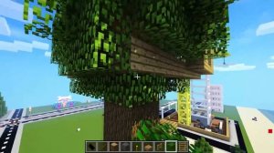 РЕБЕНОК И ДЕВУШКА ДОМ НА ДЕРЕВЕ НУБА И ПРО ! МАЙНКРАФТ В РЕАЛЬНОЙ ЖИЗНИ ВИДЕО ТРОЛЛИНГ MINECRAFT