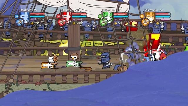 Castle Crashers Remastered (4 Player) [92] Switch Longplay