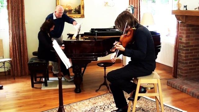 Poulenc Violin Sonata 2nd mvt Daniel Rowland & Alissa Firsova смотреть онлайн