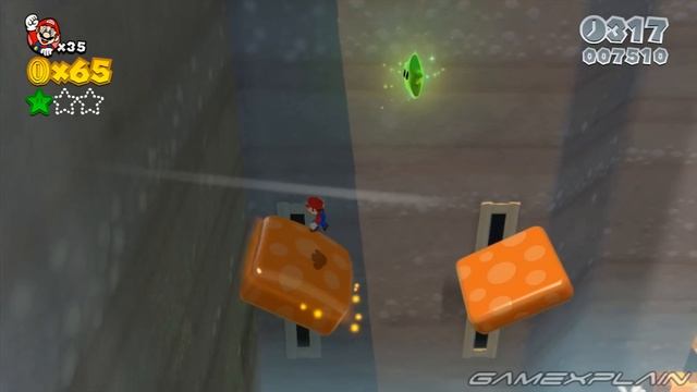 Super Mario 3D World - World 4-4 Green Stars & Stamp Locations Guide & Walkthrough смотреть онлайн