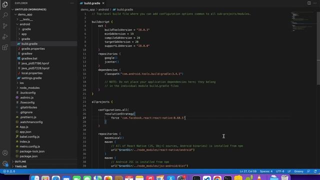 android resource linking failed react native смотреть онлайн