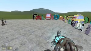 ALL ALPHABET LORE A-Z+ OTHERS VS ALL FNAFs 1-9 SECURITY BREACH ANIMATRONICS In Garry's Mod!