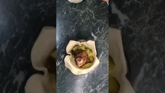 Куриные ножки фаршированные в тесте. смотреть онлайн