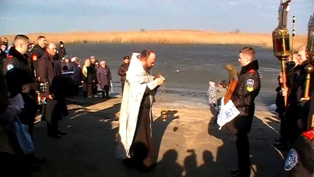 По традиции большой праздник Крещение Господне отметили в Кубанской станице Бриньковской. 2023 год. смотреть онлайн